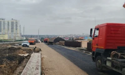 В Орле готовность нового выезда из Зареченского микрорайона оценивается в 86 %