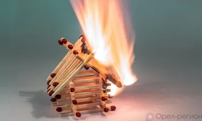 За выходные в Орловской области сгорели баня, кафе и магазин