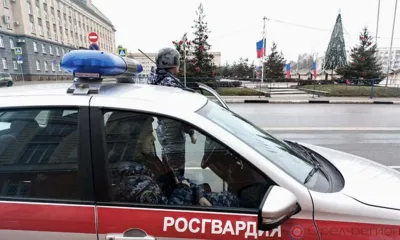 Новости Росгвардии: В Орле задержали двух мужчин, подозреваемых в хищении и хулиганстве