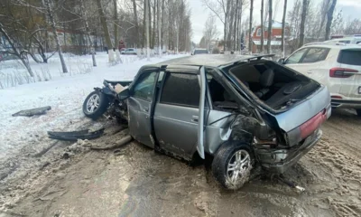 В Ливнах в ДТП пострадал пьяный водитель