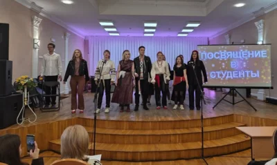 Фото 1. Первокурсников Орловского музыкального колледжа посвятили в студенты