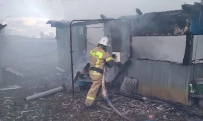 В Должанском районе сгорел жилой дом