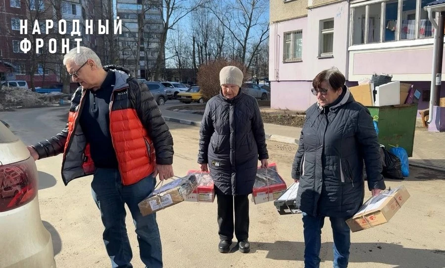 Из Орла на передовую отправлена очередная партия гуманитарной помощи