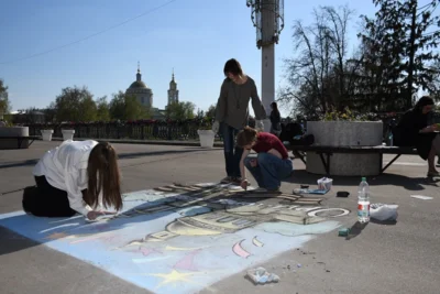 Фото 16. В центре Орла появился «Город в картинках»
