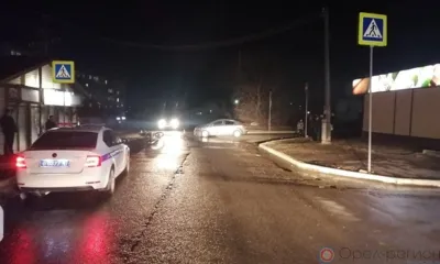 В Орле мотоциклист оказался под колёсами Kia Rio