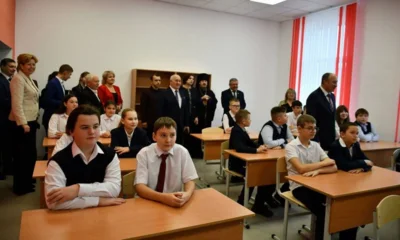 На Орловщине завершился капремонт Сахзаводской СОШ