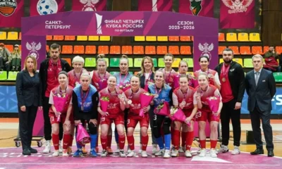 Команда «ОрёлГУ-КПРФ» впервые стала серебряным призёром Кубка России по футзалу