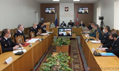 В минувшую пятницу в Орле состоялось заседание коллегии УМВД