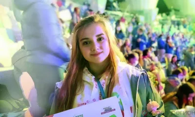 Одиннадцатиклассница из Нарышкино Татьяна Андреева на всероссийском конкурсе «Большая перемена» победила с проектом «Город-Солнце»