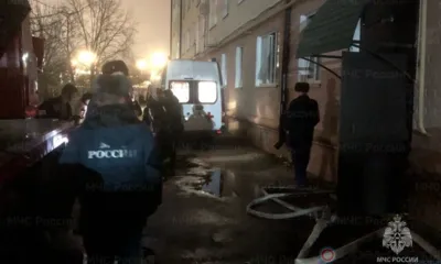 В Орле при пожаре в многоэтажке пострадала женщина