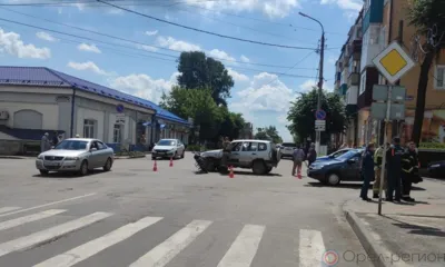 В Ливнах Chevrolet на перекрёстке сбил несовершеннолетнего мотоциклиста