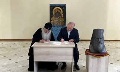 В музей Орловской епархии передали бюст митрополита Флавиана