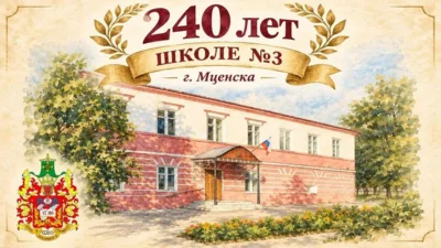 Старейшая в Орловской области школа № 3 города Мценска отметила 240-летие