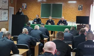 Новости Росгвардии: В Орле сотрудники ОМОН принимали поздравления