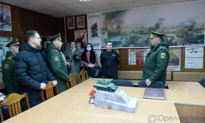Военно-патриотическая работа с молодёжью проводится в Орле на высоком уровне