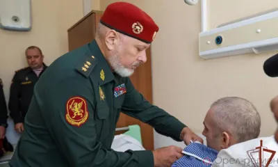 Новости Росгвардии: Орловца наградили орденом Мужества