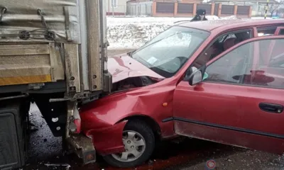 В Орловской области столкнулись четыре автомобиля