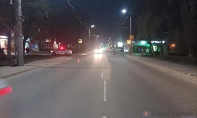 20-летний орловец упал с питбайка