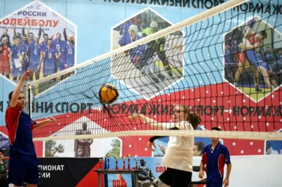 Орловские школьники-инвалиды поучаствовали в соревнованиях по волейболу