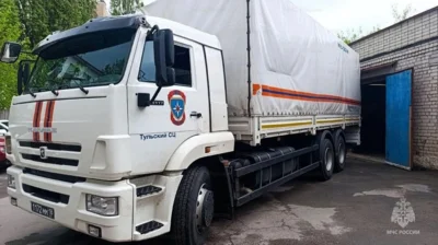 Фото 2. Из Орла в Запорожскую область отправлено 7,5 тонн питьевой воды