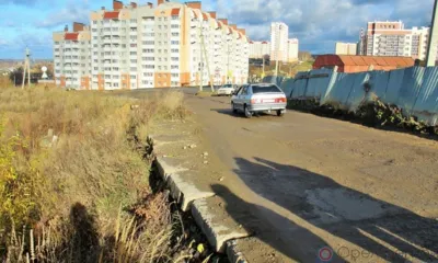 В Орле планируют укрепить склон у жилого дома №46 на улице Бурова