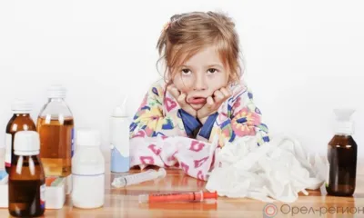 Более 7,5 тыс. орловцев за неделю заболели ОРВИ