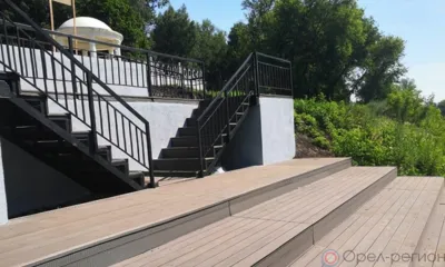 В Колпне по результатам рейтингового голосования благоустроили территорию в парке