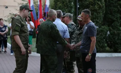 Орловские контрактники отправились на службу в зону СВО
