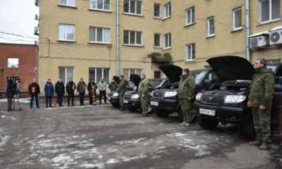 Из Орла в зону СВО отправили четыре автомобиля