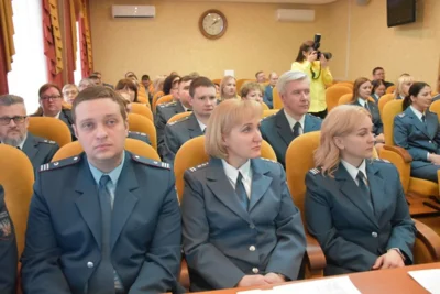 Фото 2. Руководитель УФНС по Орловской области основной акцент делает на усилиях налоговиков по обелению экономики