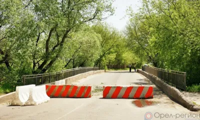 В Орле ремонт Колхозного моста выполнен на 50%
