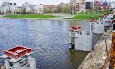 Работы на Красном мосту в Орле