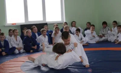 В Верховье прошли первые в районе соревнования по дзюдо