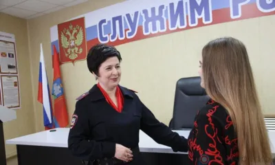 Всё больше орловчанок выбирают службу в полиции