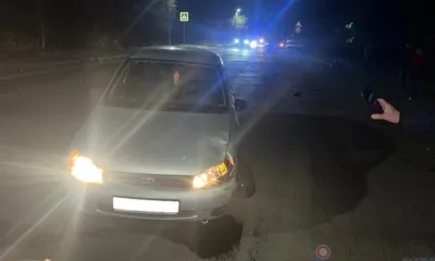В Колпне Lada Kalina ночью сбила 14-летнего мотоциклиста