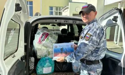 Орловские приставы доставили очередной груз участникам СВО