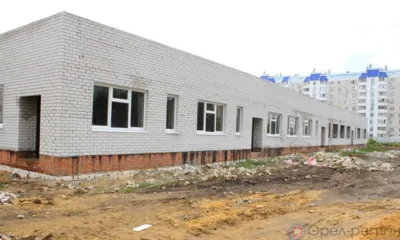 Строительство детского сада в 795 квартале Орла идёт с опережением графика