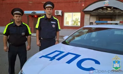 Орловские полицейские помогли нуждающейся в помощи медиков новорождённой