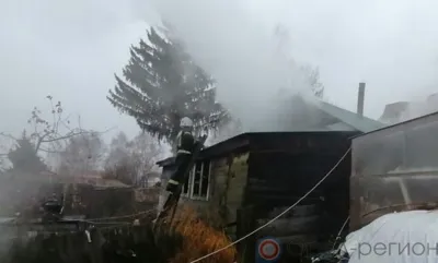 В Болхове при пожаре погиб мужчина