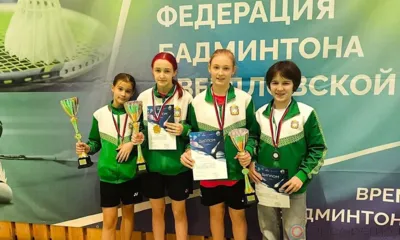 Орловские бадминтонисты выиграли три медали на всероссийских соревнованиях