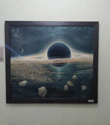 Фото 2. В Орле в областном информационно-выставочном центре открылась персональная выставка произведений художника Дмитрия Ревякина