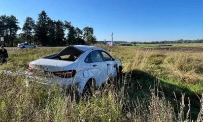 Годовалый ребёнок и двое взрослых пострадали в ДТП на орловской трассе
