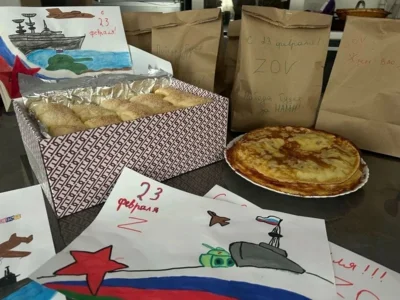 Фото 2. Очередной гуманитарный груз отправили в зону СВО из Троснянского района