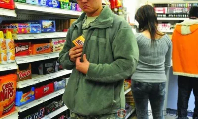 Ранее судимый орловец пытался обворовать магазин