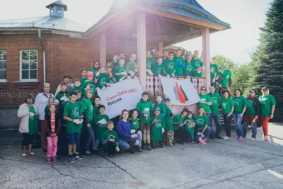 Волонтеры Coca-Cola HBC Россия посадили Сад Счастья