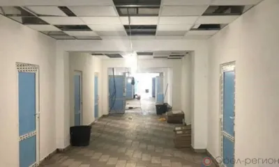 Капремонт поликлиники Колпнянской ЦРБ подходит к завершению