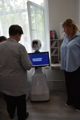 Фото 1. В Мценском районе открыли модельную библиотеку