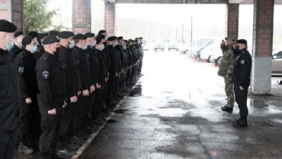 Андрей Клычков встретил орловских сотрудников спецподразделений