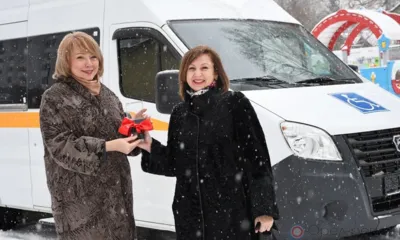 Реабилитационному центру в Орле передали спецтранспорт