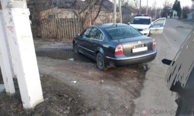 В Шаблыкино Volkswagen сбил пешехода на обочине